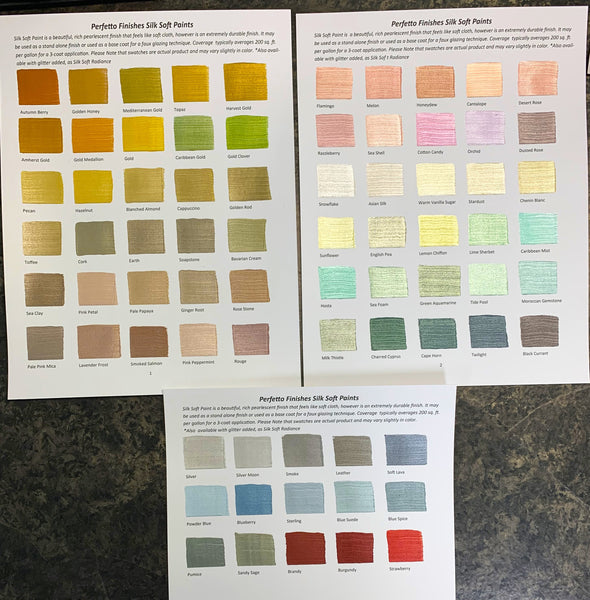 Silk Soft Paint Color Brochure - Main Image