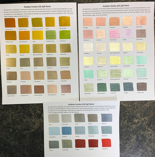 Silk Soft Paint - Color Brochure
