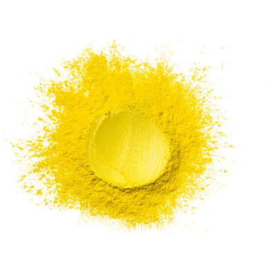 Powder - Yellow Luster - Metallic Paint - water based - faux finish- [Product type] - Metallic Mart
