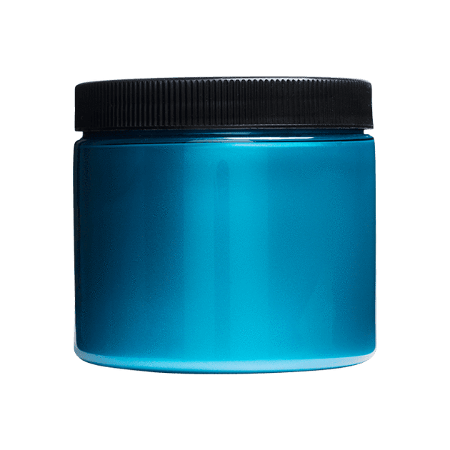 iridescent blue paint